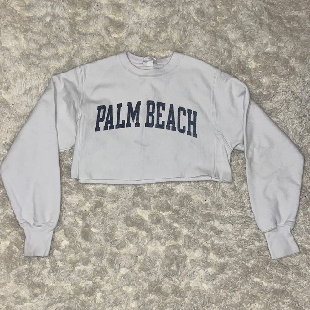 Cropped champion Palm Beach crew neck